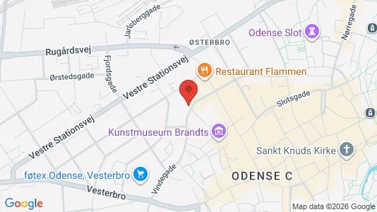 Apartments for rent in Odense C - Photo from Google Street View