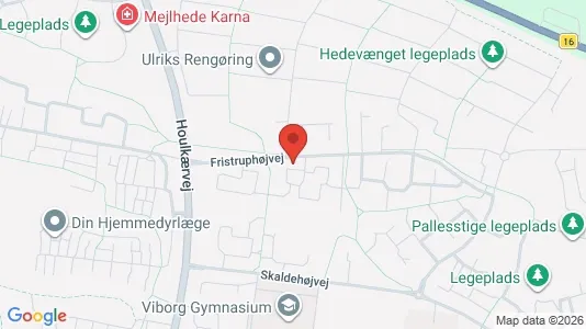 Apartments for rent i Viborg - kort over placeringen