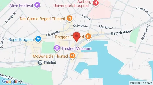 Apartments for rent in Thisted - Photo from Google Street View