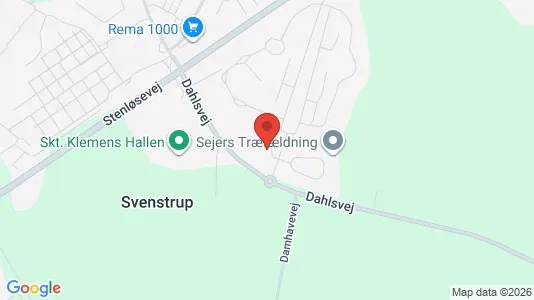 Apartments for rent i Odense S - kort over placeringen