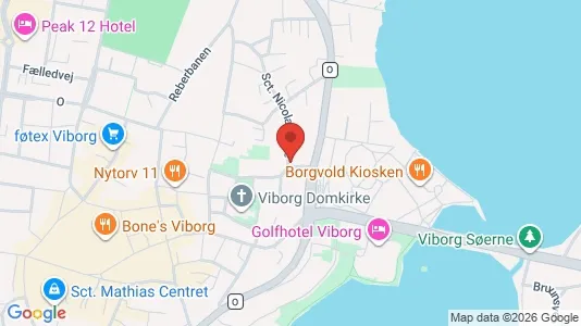 Apartments for rent i Viborg - kort over placeringen