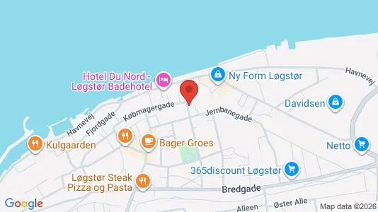 Apartments for rent i Løgstør - kort over placeringen
