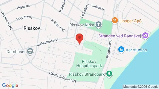 Apartments for rent i Risskov - kort over placeringen