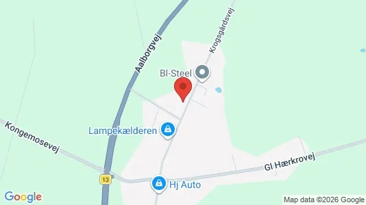 Apartments for rent i Kjellerup - kort over placeringen