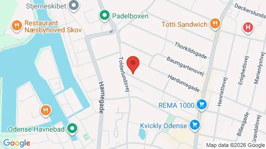 Apartments for rent in Odense C - Photo from Google Street View