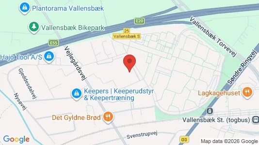 Apartments for rent i Vallensbæk Strand - kort over placeringen