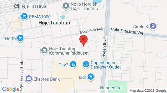 Apartments for rent i Taastrup - kort over placeringen