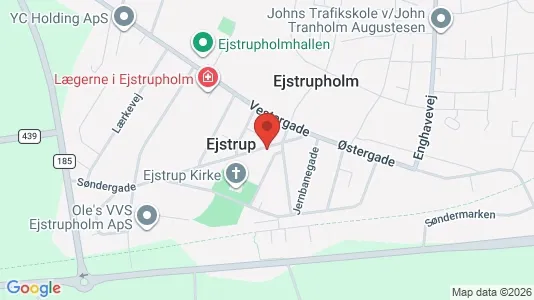 Apartments for rent in Ejstrupholm - Photo from Google Street View