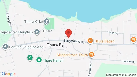Apartments for rent i Svendborg - kort over placeringen