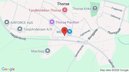 Apartments for rent in Thorsø - Photo from Google Street View