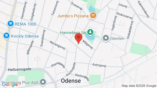 Apartments for rent in Odense C - Photo from Google Street View