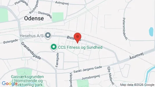 Apartments for rent in Odense C - Photo from Google Street View