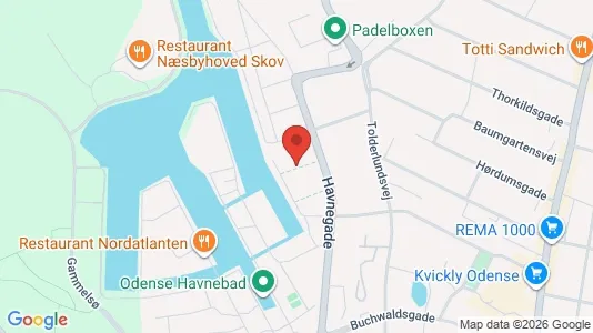 Apartments for rent in Odense C - Photo from Google Street View