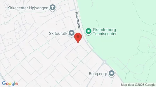 Apartments for rent i Skanderborg - kort over placeringen