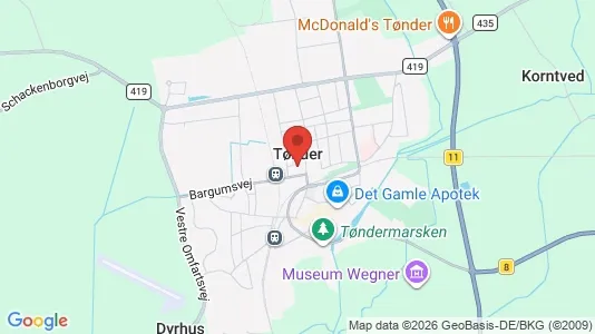 Apartments for rent in Tønder - Photo from Google Street View