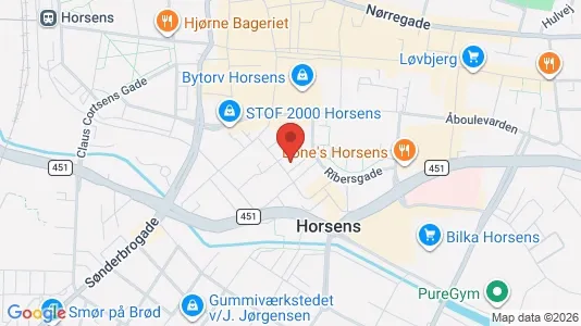 Apartments for rent in Horsens - Photo from Google Street View