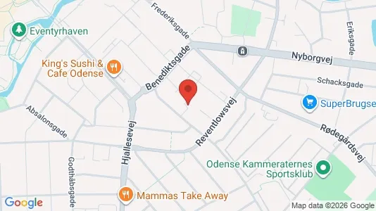 Apartments for rent in Odense C - Photo from Google Street View
