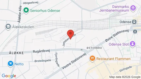 Apartments for rent in Odense C - Photo from Google Street View