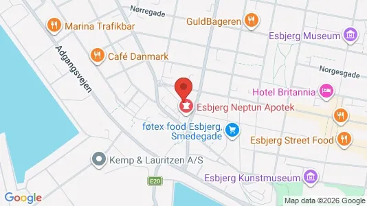 Apartments for rent in Esbjerg Center - Photo from Google Street View
