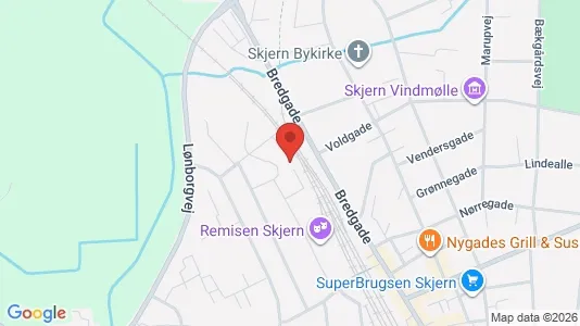 Apartments for rent in Skjern - Photo from Google Street View