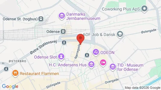 Apartments for rent in Odense C - Photo from Google Street View