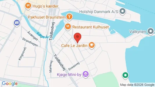 Apartments for rent i Køge - kort over placeringen