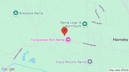 Apartments for rent i Rømø - kort over placeringen