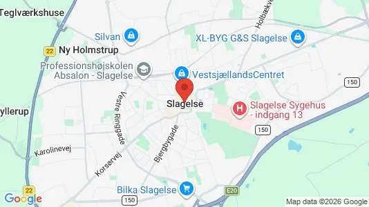 Apartments for rent in Slagelse - Photo from Google Street View