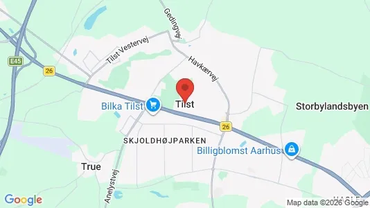 Houses for rent in Tilst - Photo from Google Street View