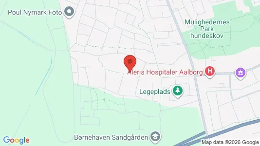Apartments for rent i Aalborg SV - kort over placeringen