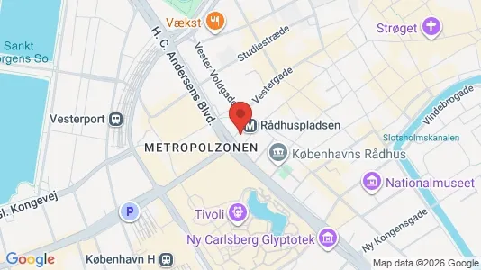 Rooms for rent in Vesterbro - Photo from Google Street View