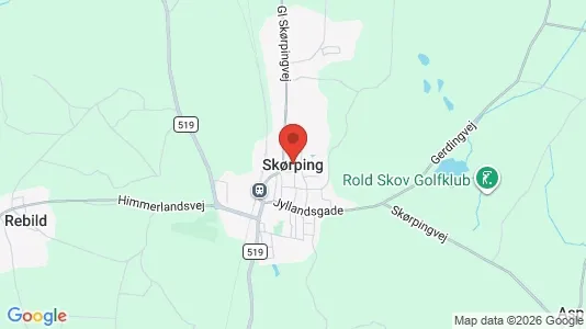 Apartments for rent in Skørping - Photo from Google Street View