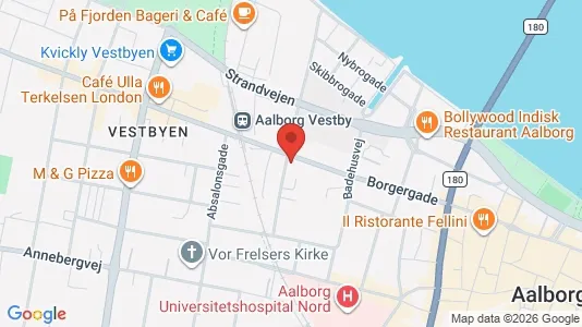 Apartments for rent in Aalborg Center - Photo from Google Street View