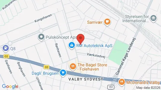Apartments for rent i Valby - kort over placeringen