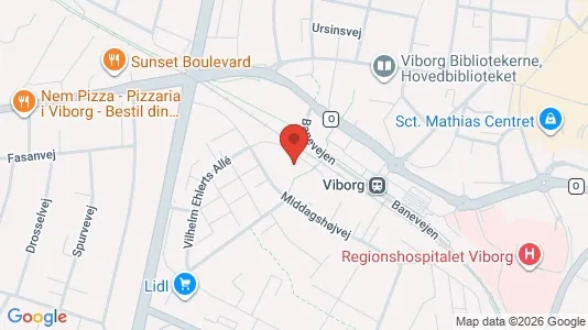 Rooms for rent in Viborg - Photo from Google Street View