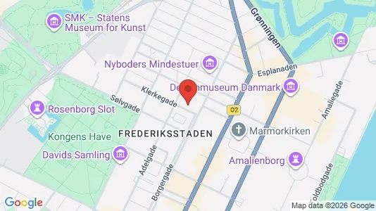 Apartments for rent i Copenhagen K - kort over placeringen