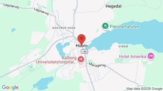 Apartments for rent in Hobro - Photo from Google Street View