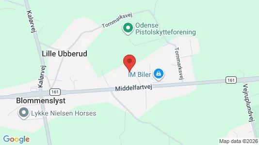 Apartments for rent i Blommenslyst - kort over placeringen