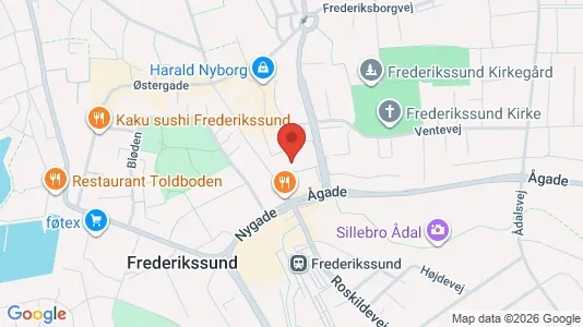Apartments for rent i Frederikssund - kort over placeringen