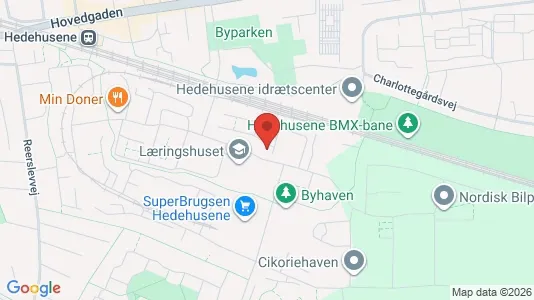 Apartments for rent i Hedehusene - kort over placeringen