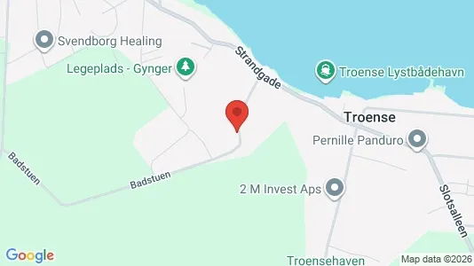 Apartments for rent i Svendborg - kort over placeringen