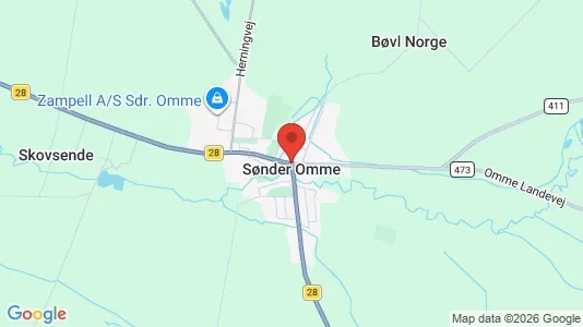 Houses for rent in Sønder Omme - Photo from Google Street View