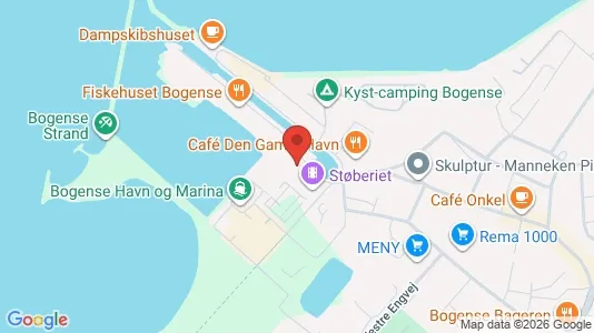 Apartments for rent i Bogense - kort over placeringen