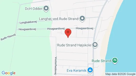 Apartments for rent i Odder - kort over placeringen