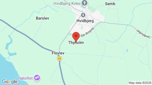 Apartments for rent i Thyholm - kort over placeringen