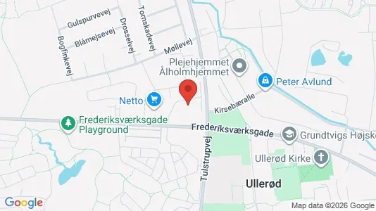 Apartments for rent i Hillerød - kort over placeringen