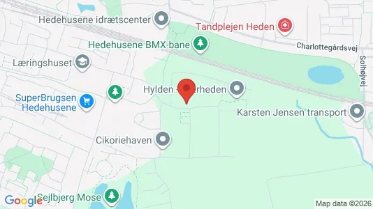 Apartments for rent i Hedehusene - kort over placeringen