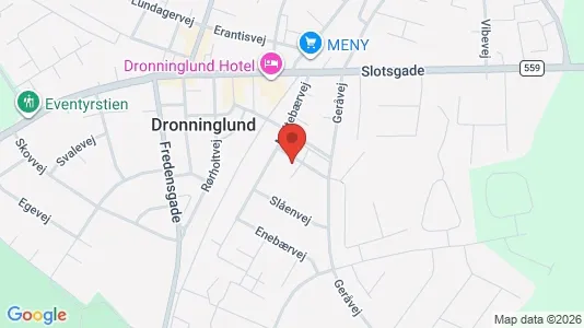 Apartments for rent in Dronninglund - Photo from Google Street View
