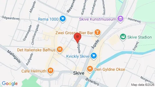Apartments for rent in Skive - Photo from Google Street View
