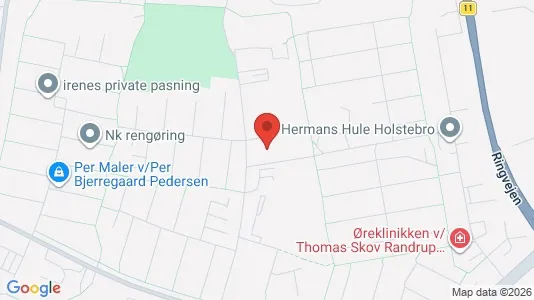 Apartments for rent i Holstebro - kort over placeringen